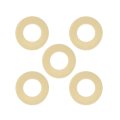 Oil Drain Plug Gasket For Plymouth Prowler 1999 20 01 Nylon Material 0 07 In Thickness 0 53side Diameter 0 963 In Outside