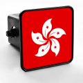 Durable Trailer Hitch Cover Flag Of Hong Kong