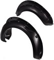 Fender Flares For 2011 2018 Ford Ranger T6 Smooth Riveted Style Paintable Matte Black Wheel 4 Piece Set With Stainless Steel