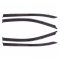 Ventvisor Side Window Deflector Visors Rain Guard Set Fits 2013-2017 For Honda Accord Sedan Polycarbonate