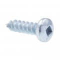 Sheet Metal Screws Self Tapping Pan Head Square Drive 10 X 3 4 In Zinc Steel 50 Pack