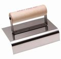 Kraft Tool Cf148 1-inch Radius Outside Curb And Sidewalk With Wood Handle 6 X 4-inch