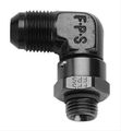 499210-bl Aluminum 90 Degrees Male X Swivel Adapter Black Anodized Stainless Steel Npt Fitting 1 Pack