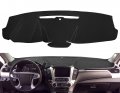 Dash Cover Mat For 2015 2020 Chevy Chevrolet Tahoe Suburban And Gmc Yukon Black Poly Carpet Dashboard Pad Fits Without Forward