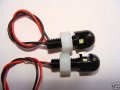 Gcd Black Aluminum Led Licence Plate Bolt Lights