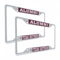 Texas Southern University Metal License Plate Frame For Front Or Back Of Car Officially Licensed Alumni 2-pack