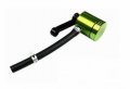 Green Motorcycle Racing Parts Cnc Billet Front Motorbike Brake Reservoir Clutch Master Cylinder Fluid Oil Universal 3 For